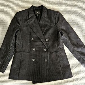Banana Republic Women's Black Sparkle Blazer